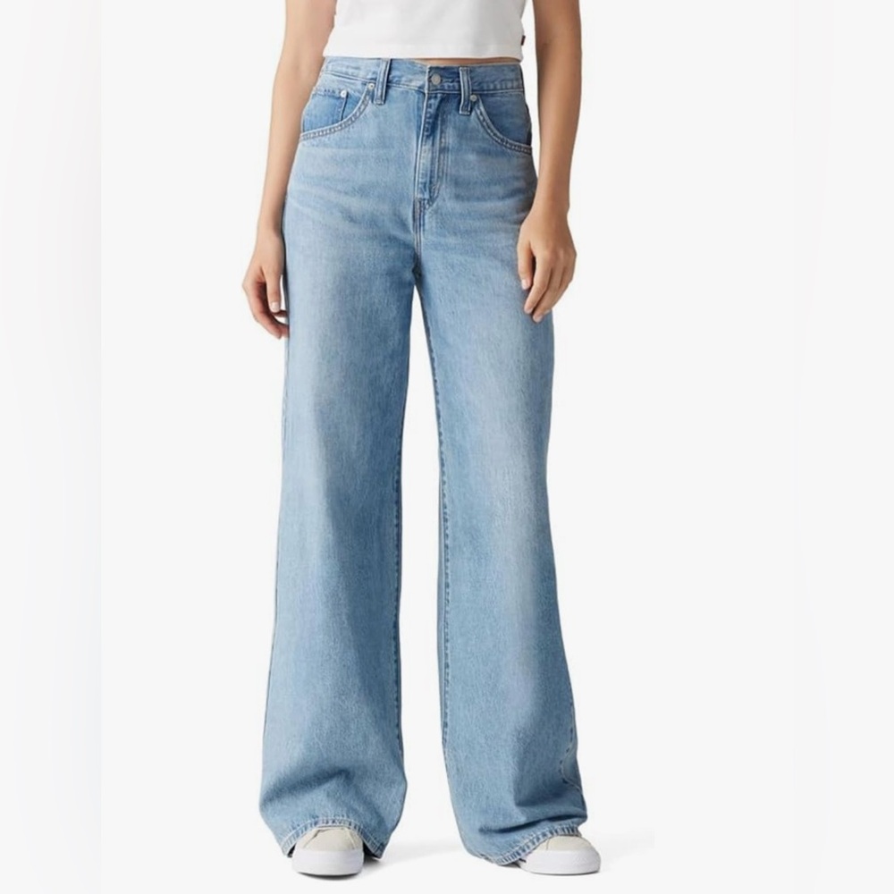 Levi’s Womens High Rise Cinch Baggy Jeans 30x31 NWT